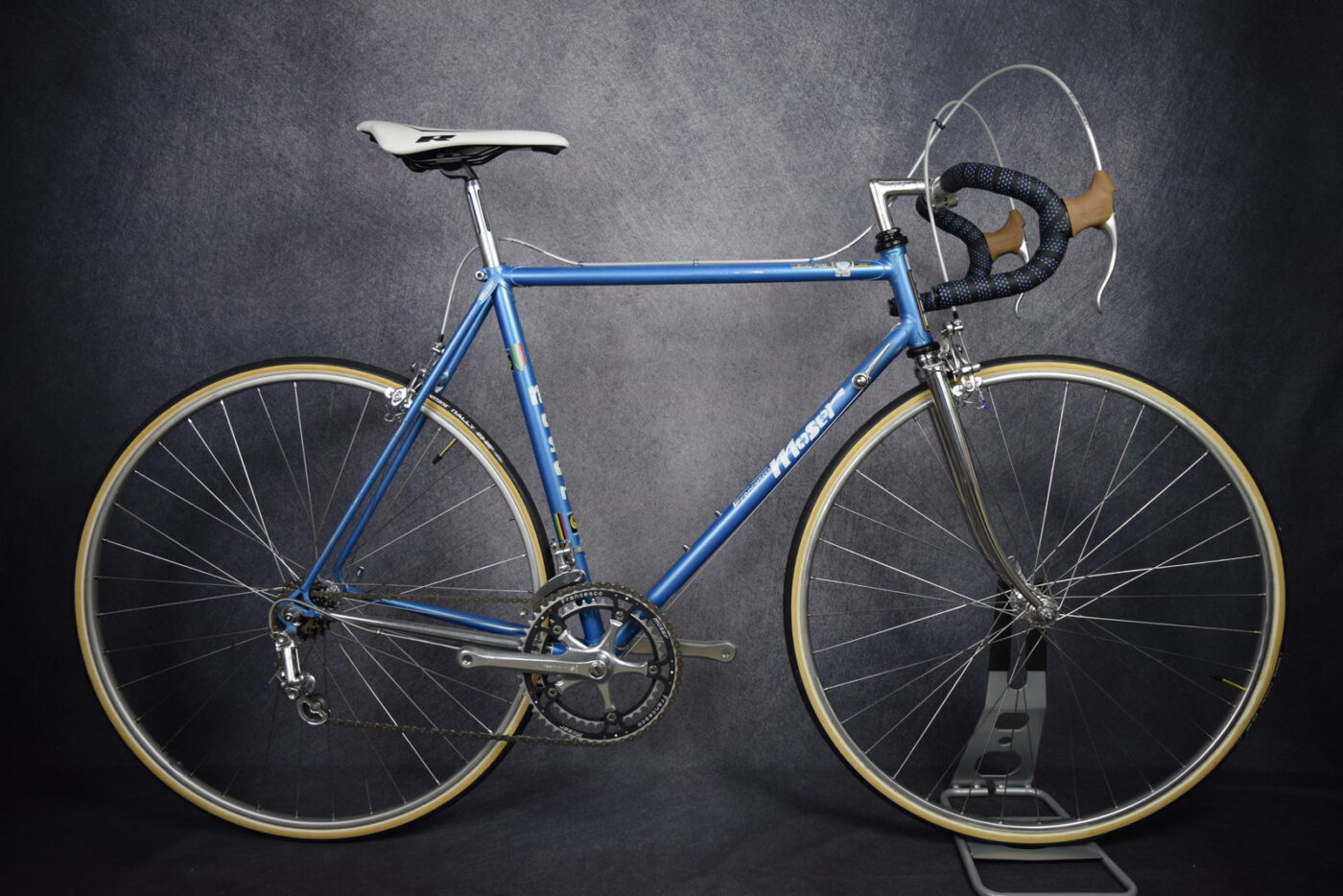 Vélo De Route Moser Giro - 55x55 - Années 90 - Cadre Acier - Fabriqué En Italie - Taille 55cm