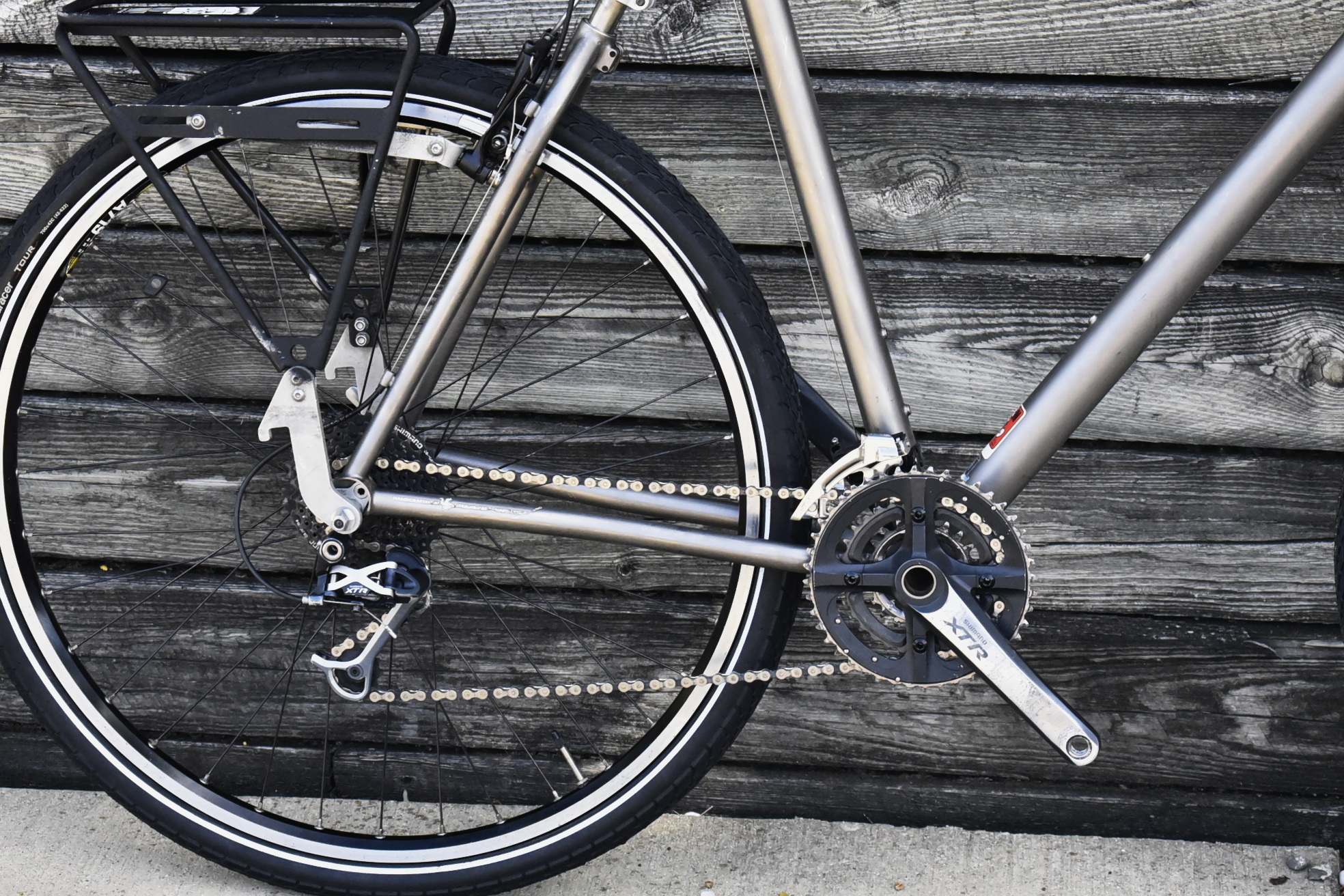 CUSTOM BUILT MOOTS TOURING BIKE SIZE XXL, 27 SPEED, TITANIUM TOP OF THE LINE - Image 2