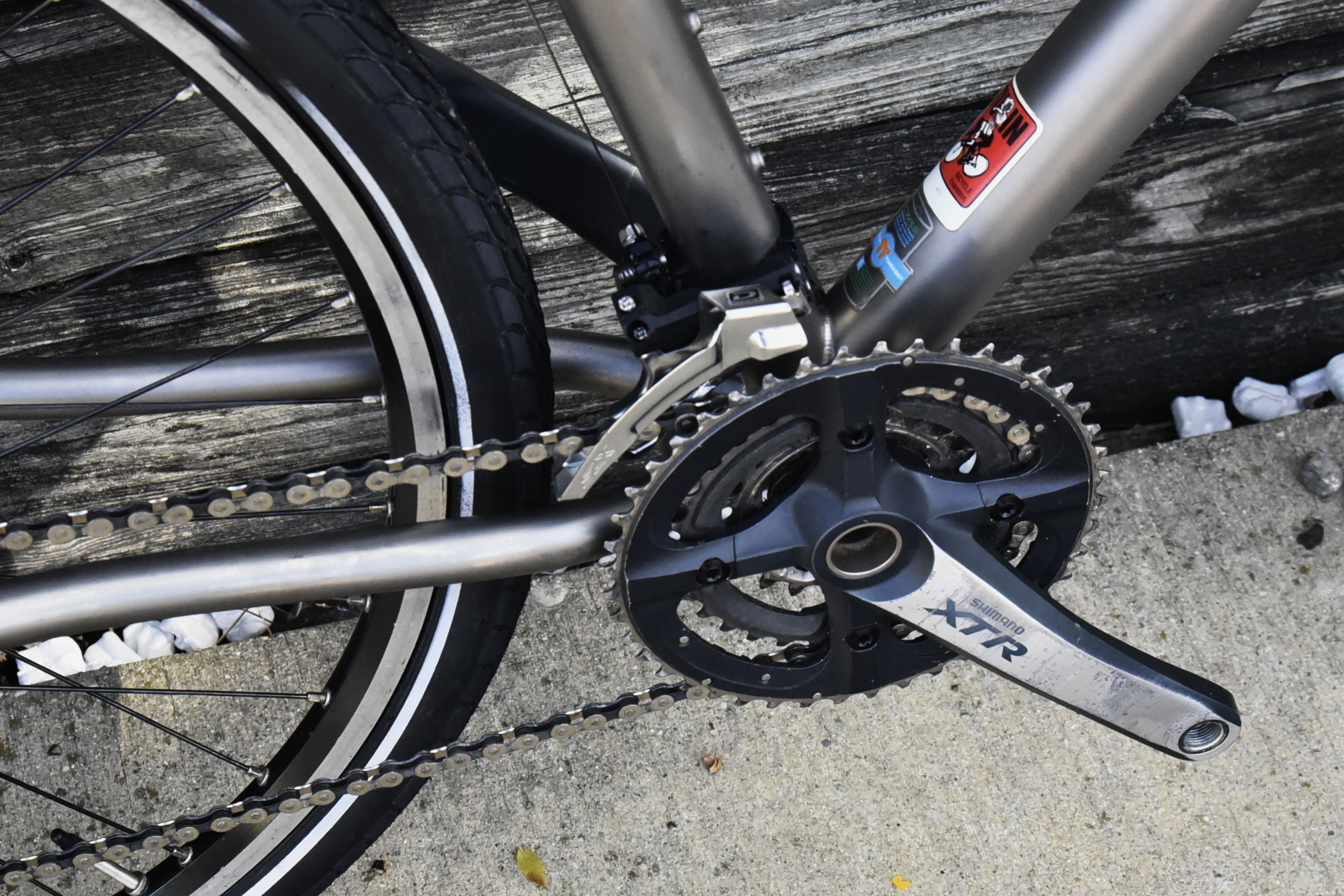 CUSTOM BUILT MOOTS TOURING BIKE SIZE XXL, 27 SPEED, TITANIUM TOP OF THE LINE - Image 6